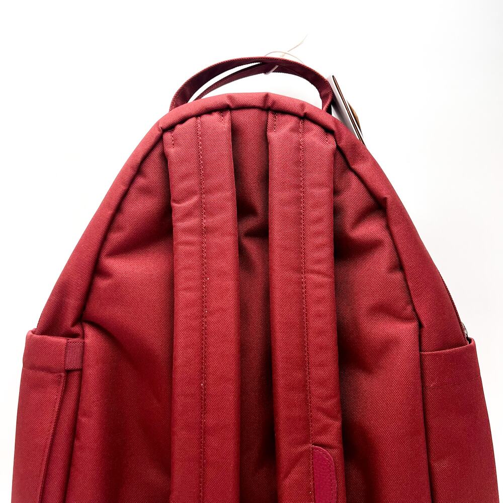 HERSCHEL SUPPLY CO. Nova Quilted Backpack Oxblood Red NWT - Picture 6 of 12